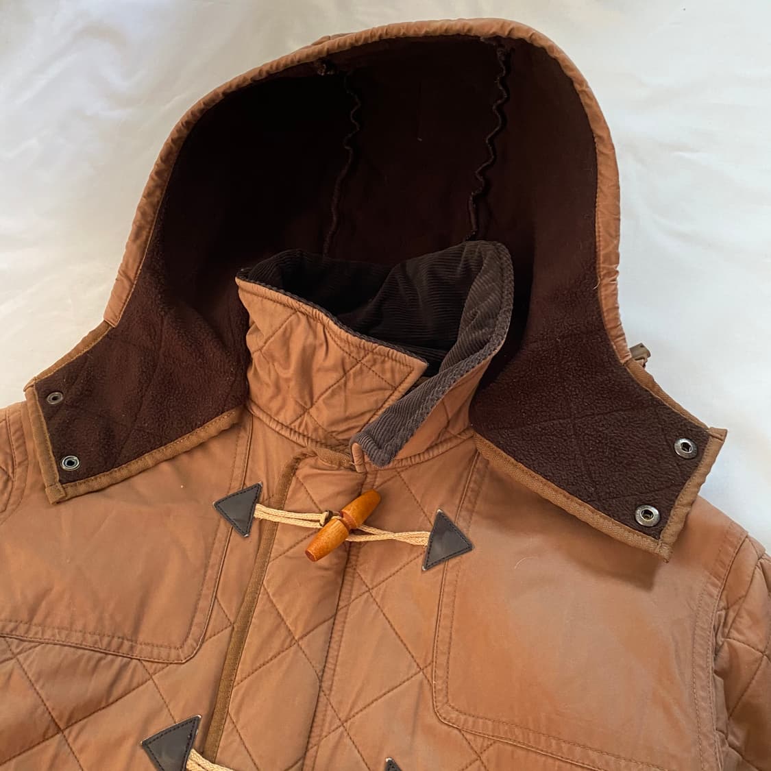 바버 Duracotton Duffle 자켓 미디움 상품이미지3