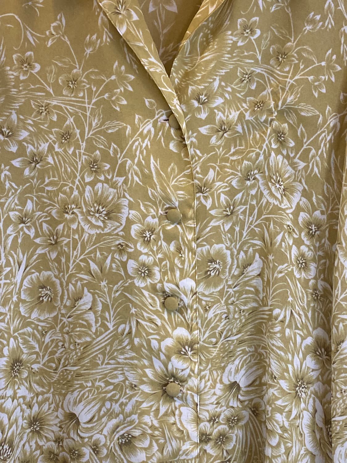 Japan vintage 플라워패턴 블라우스 상품이미지5