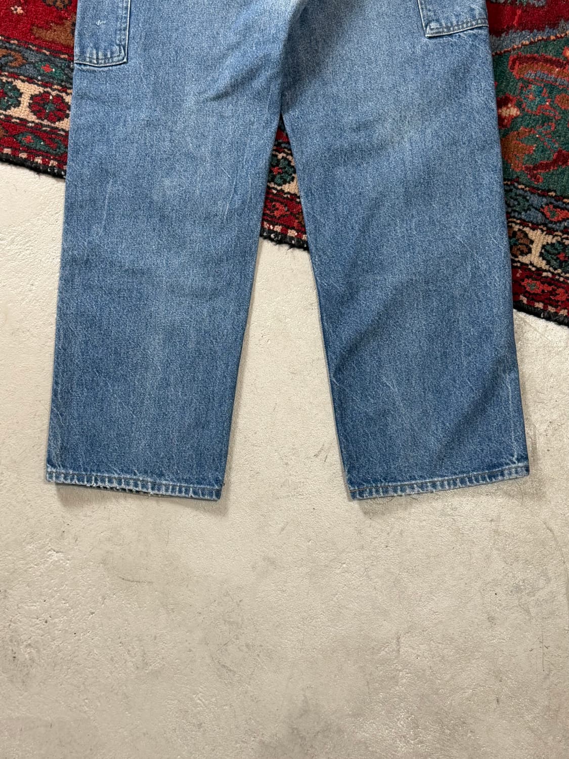 90's OG USA Made 칼하트 데님 더블니 칼하트 워크팬츠 썩블니 상품이미지8