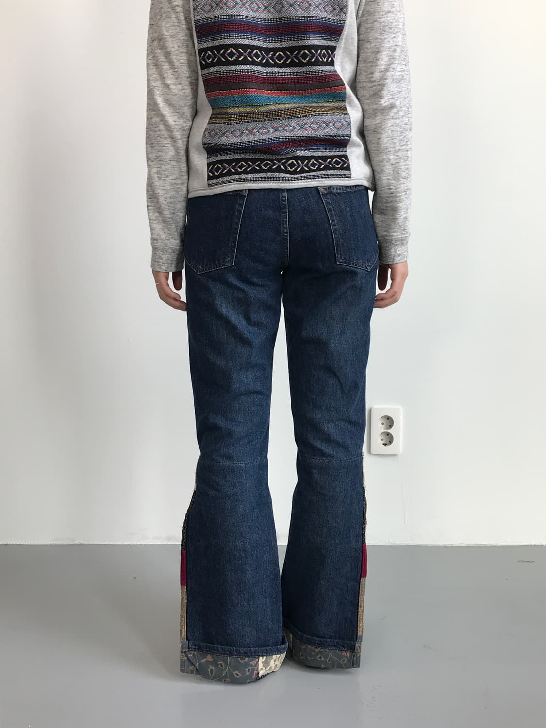 DKNY Vintage Patchwork Hem Denim 상품이미지3