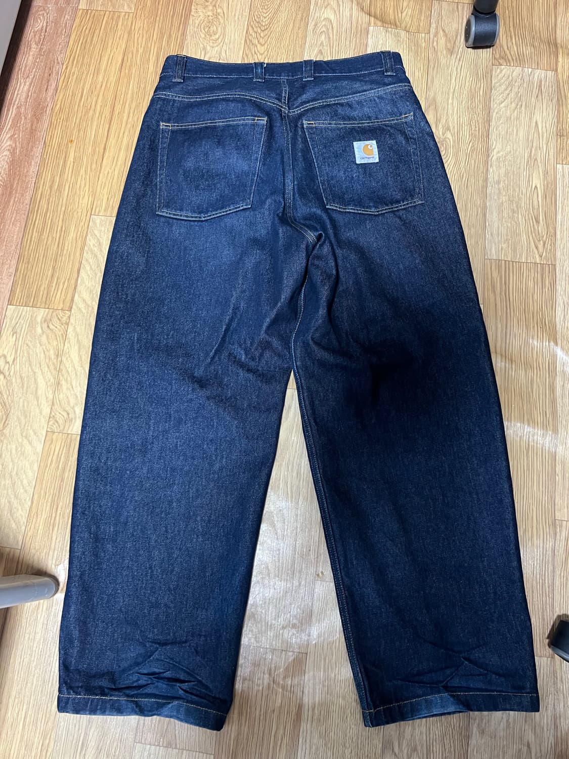 칼하트 WIP 브랜든 팬츠 블루 린스드 M 상품이미지5