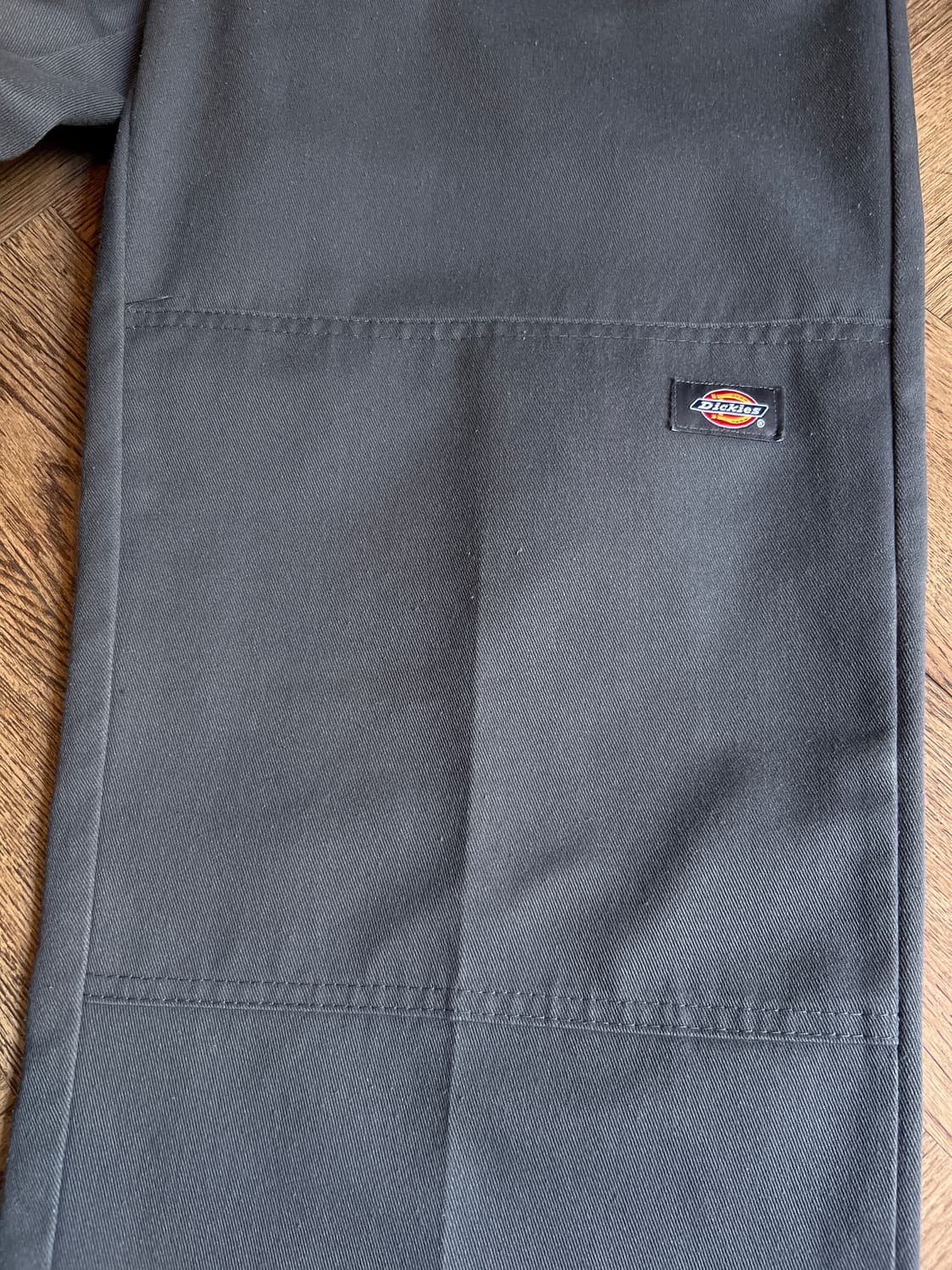 [34]디키즈 USA 차콜그레이 더블니 워크 팬츠 상품이미지4