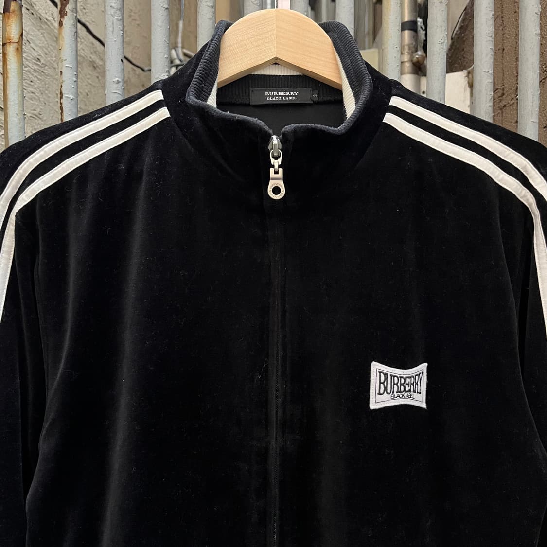 black label velour zip-up 상품이미지3