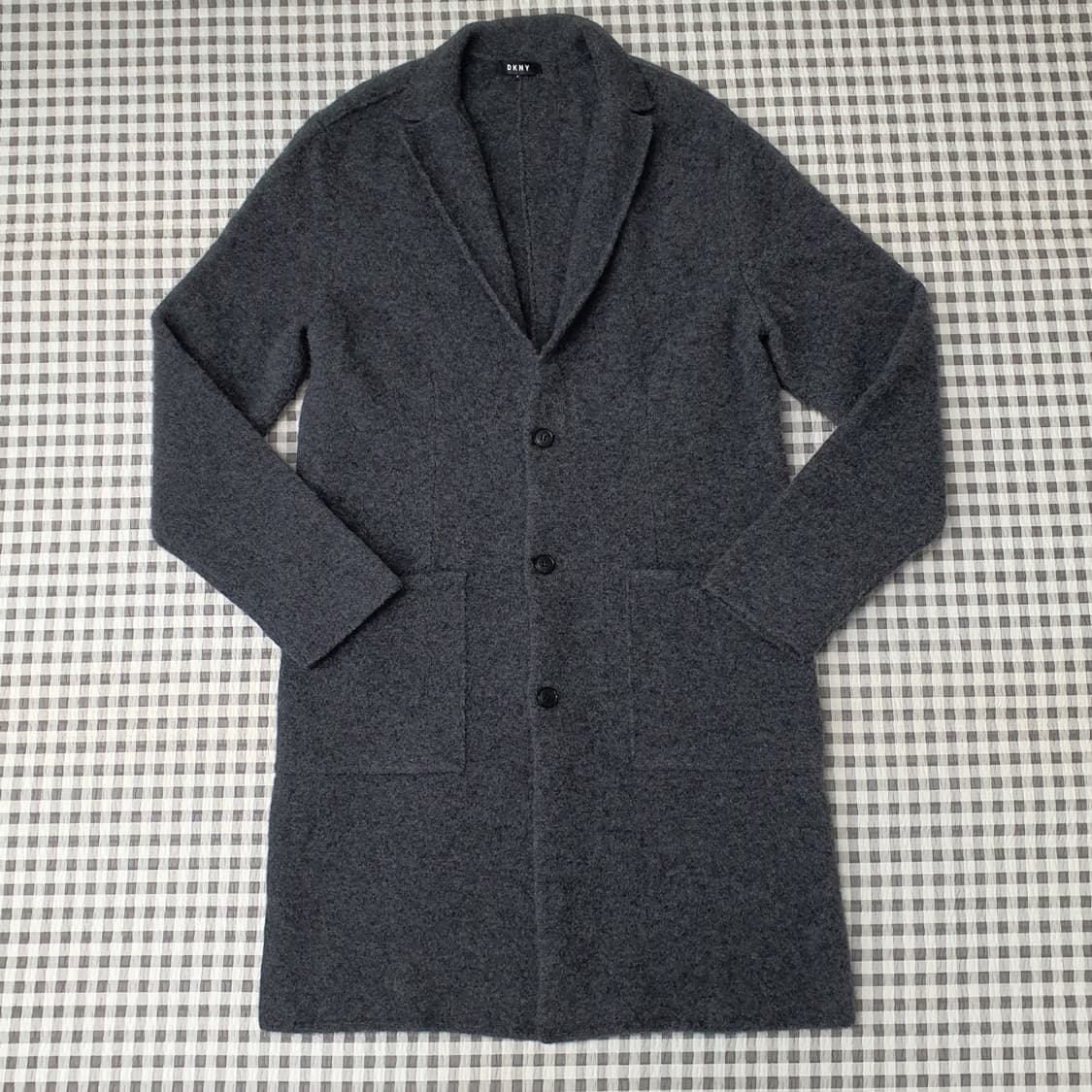 DKNY 울 니트 코트 남자95~100 상품이미지1