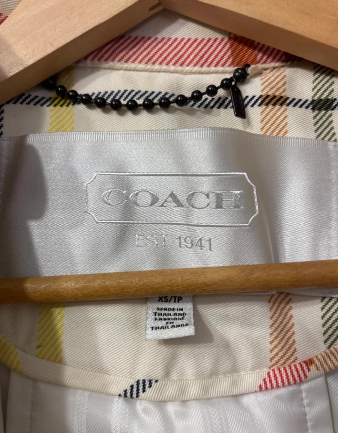 코치 여성 체크 트렌치 코트 ~55 상품이미지5