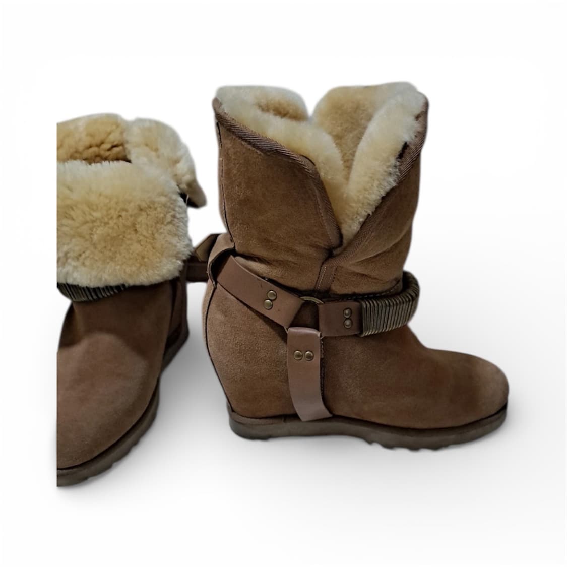 Ash 퍼 웨지힐 부츠 38 상품이미지2