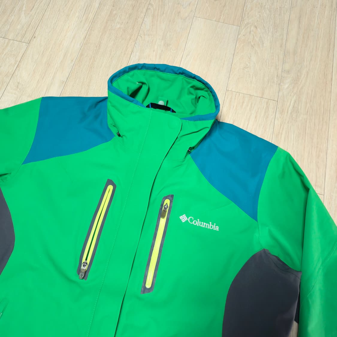 100) 콜롬비아 그린 Omni-Tech 바람막이 자켓 등산복 상품이미지2