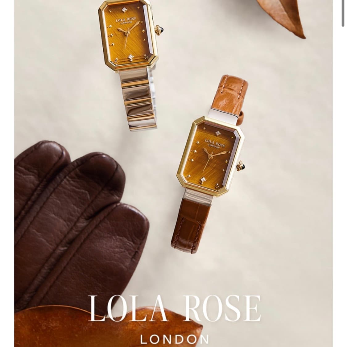 영국 롤라로즈 여자 메탈 가죽시계 새제품 / 로즈몽 반클리프 상품이미지2