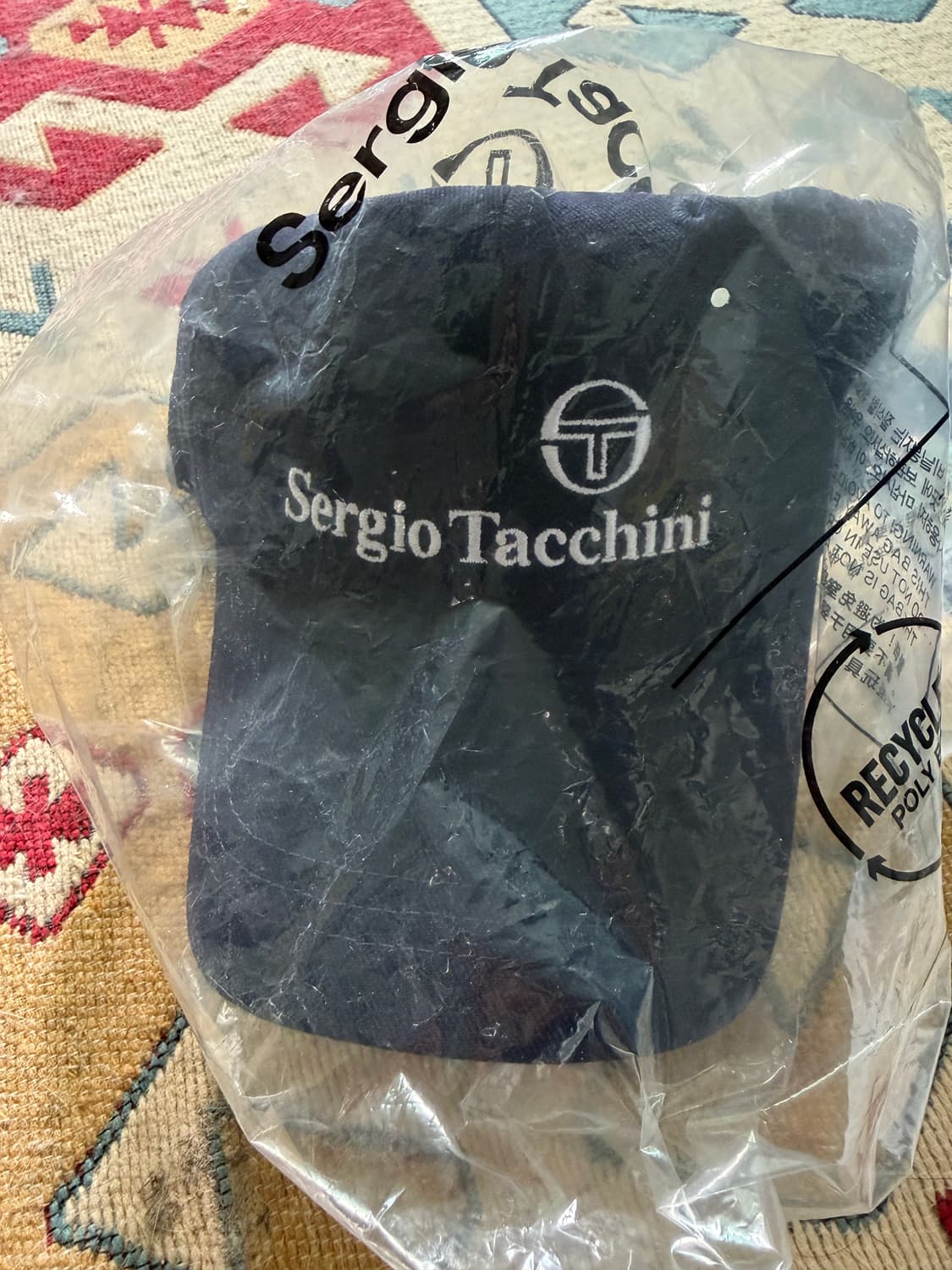 Sergio Tacchini 블랙 볼캡 상품이미지1