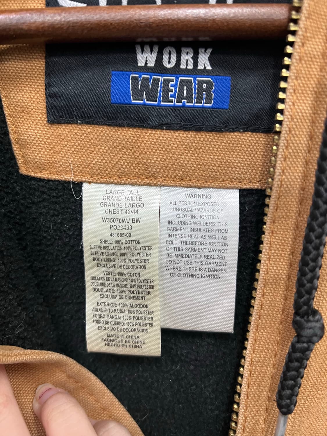 Walls Workwear 브라운 자켓 상품이미지4