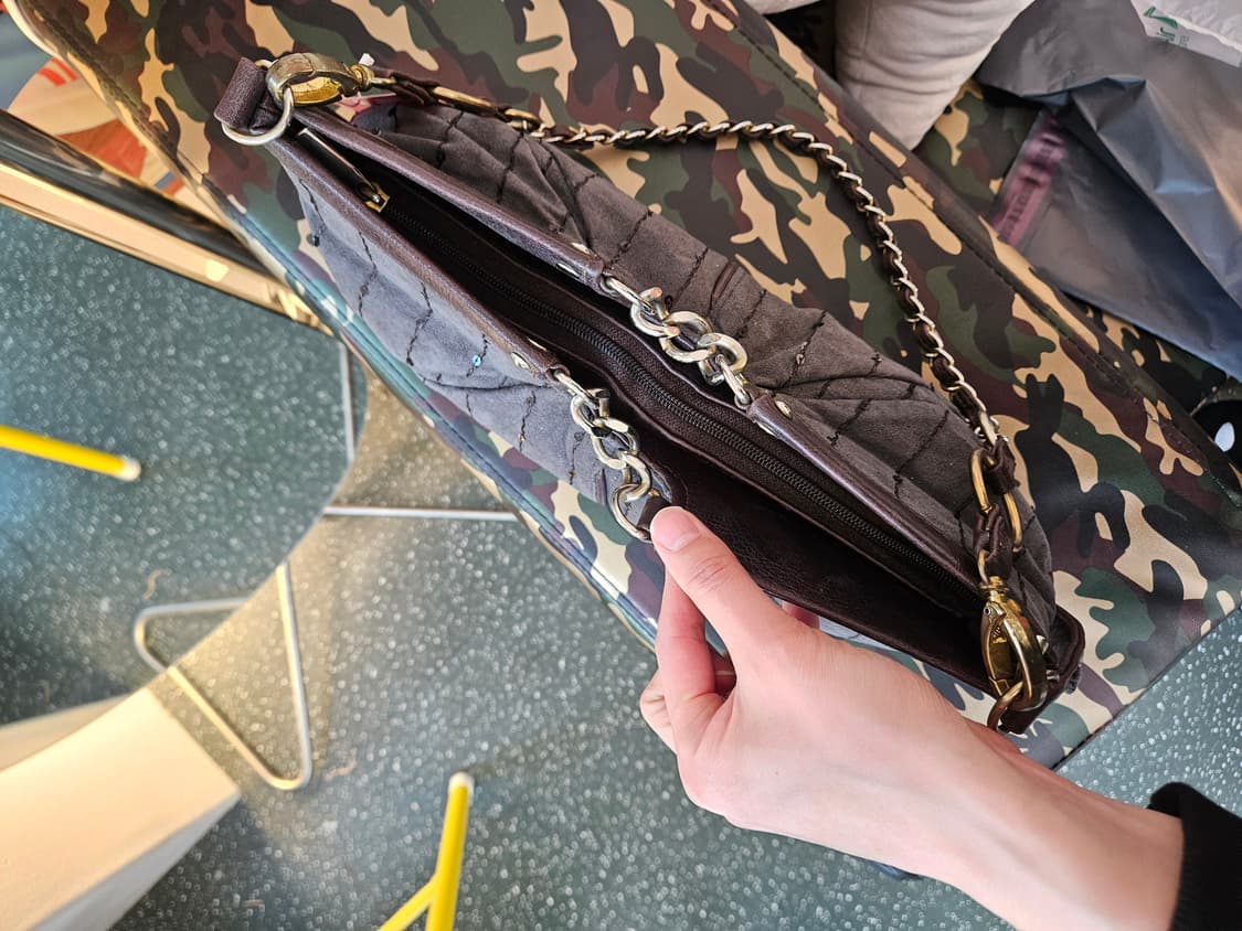 빈티지 스웨이드 숄더백 상품이미지7