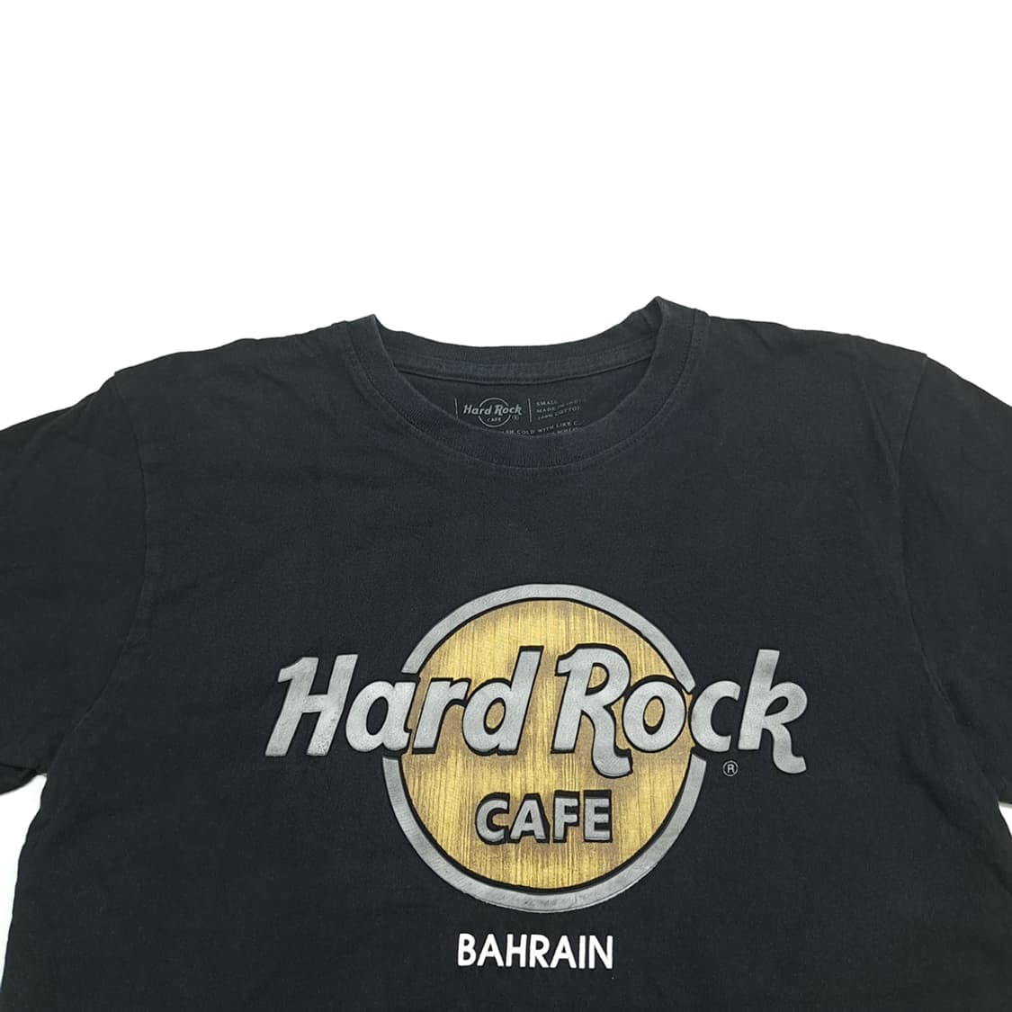 Co732 L 하드락 카페 BAHRAIN 블랙 반팔 티셔츠 상품이미지2