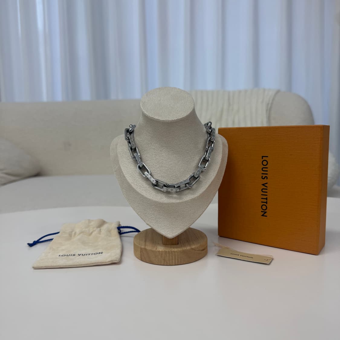 (당일출고) 루이비통 버질아블로 체인 목걸이 상품이미지1
