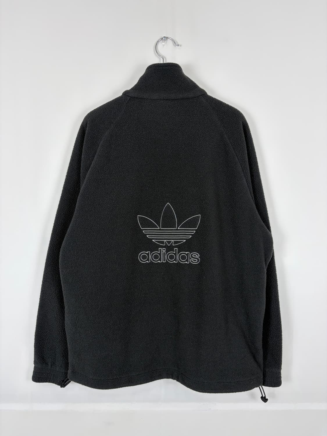 a152) 아디다스 빅로고 플리스 반집업 상품이미지5