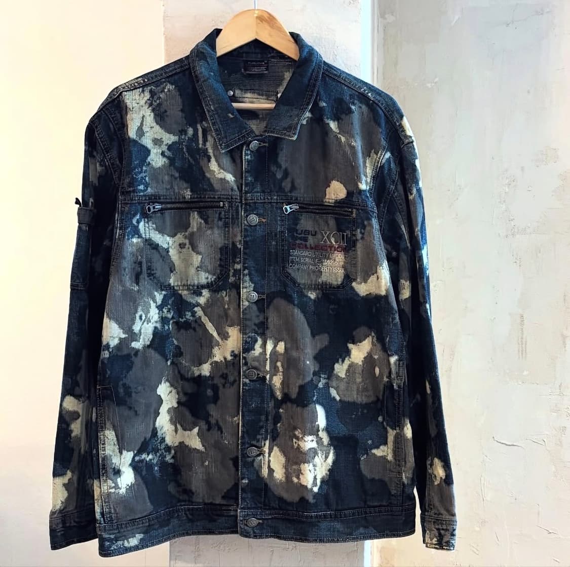 후부 타이다이 워시드 데님자켓 상품이미지2