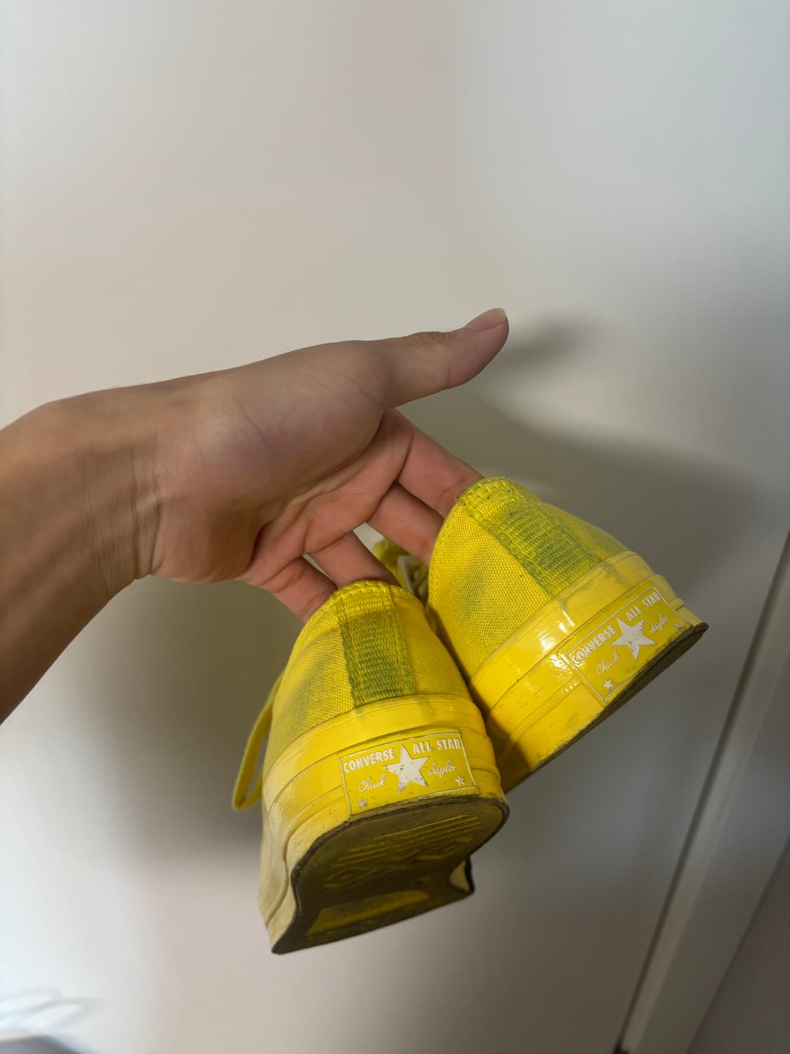 컨버스x언더커버 척70 로우 옐로우/블랙 상품이미지3