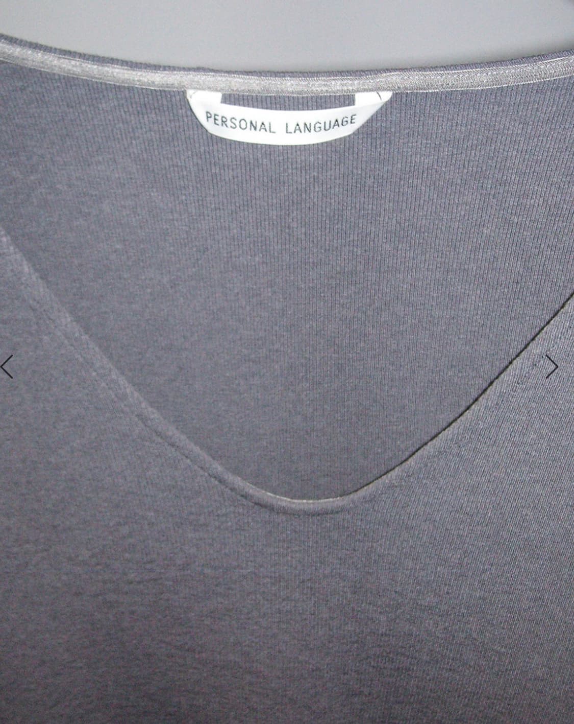 퍼스널랭귀지 VU Top - graphite 상품이미지3