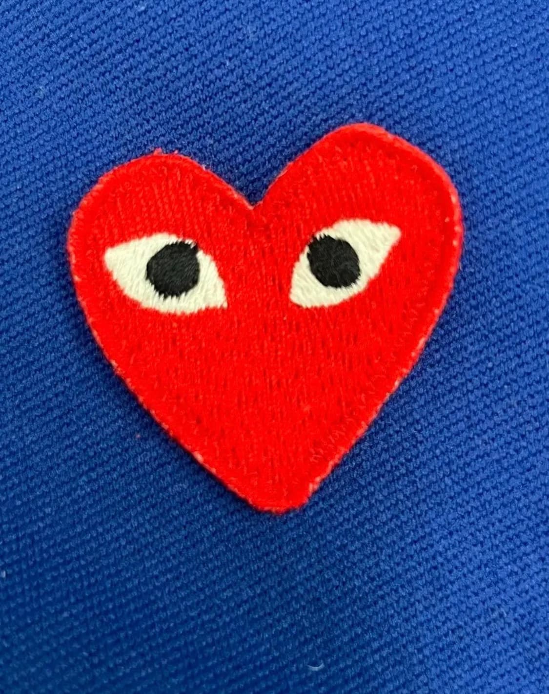 꼼데가르송 후드집업 블루 M 상품이미지3