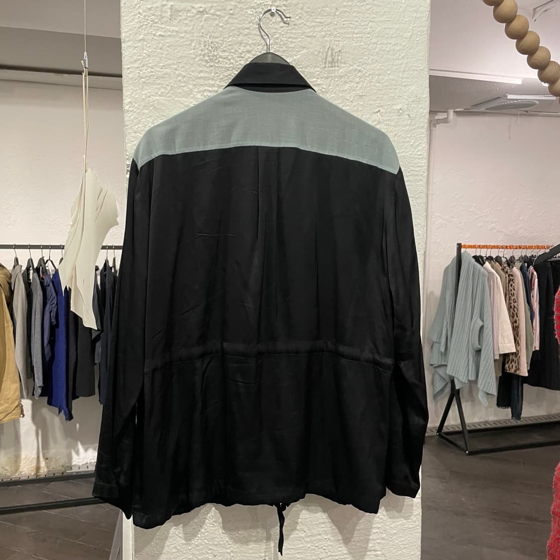 나마체코 컬러블락 집업 자켓 상품이미지3