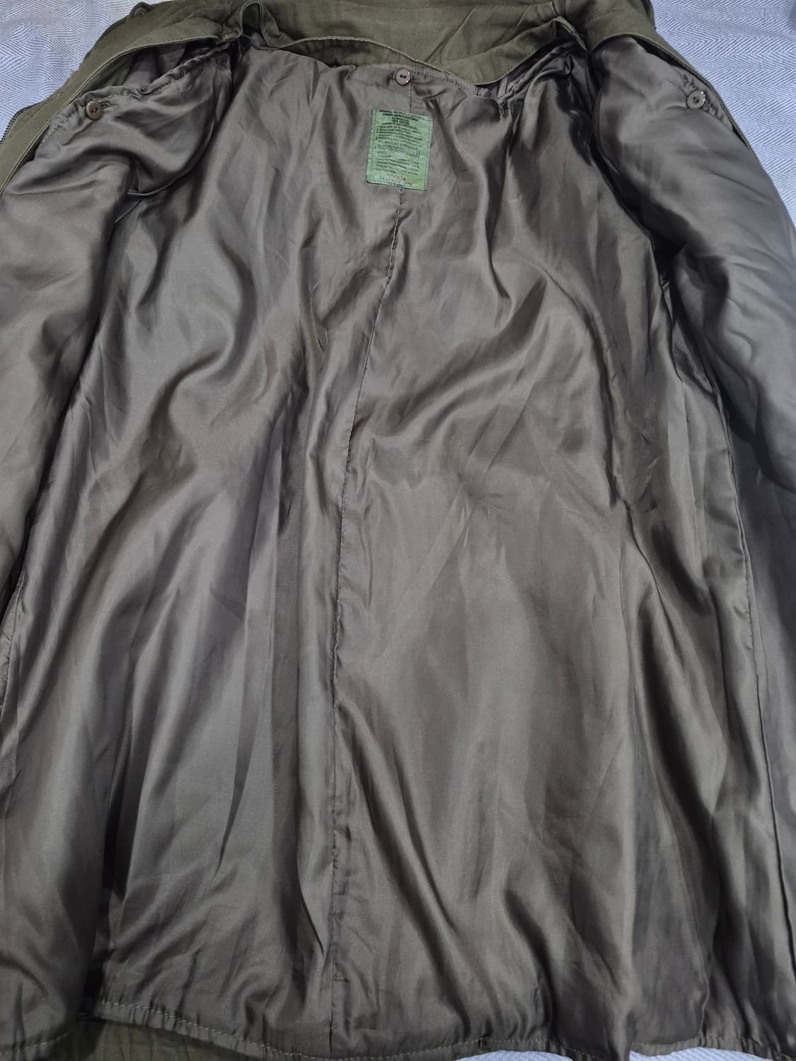 미군용 야전상의 개카파 M65 필드 자켓 여성 100사이즈 상품이미지6