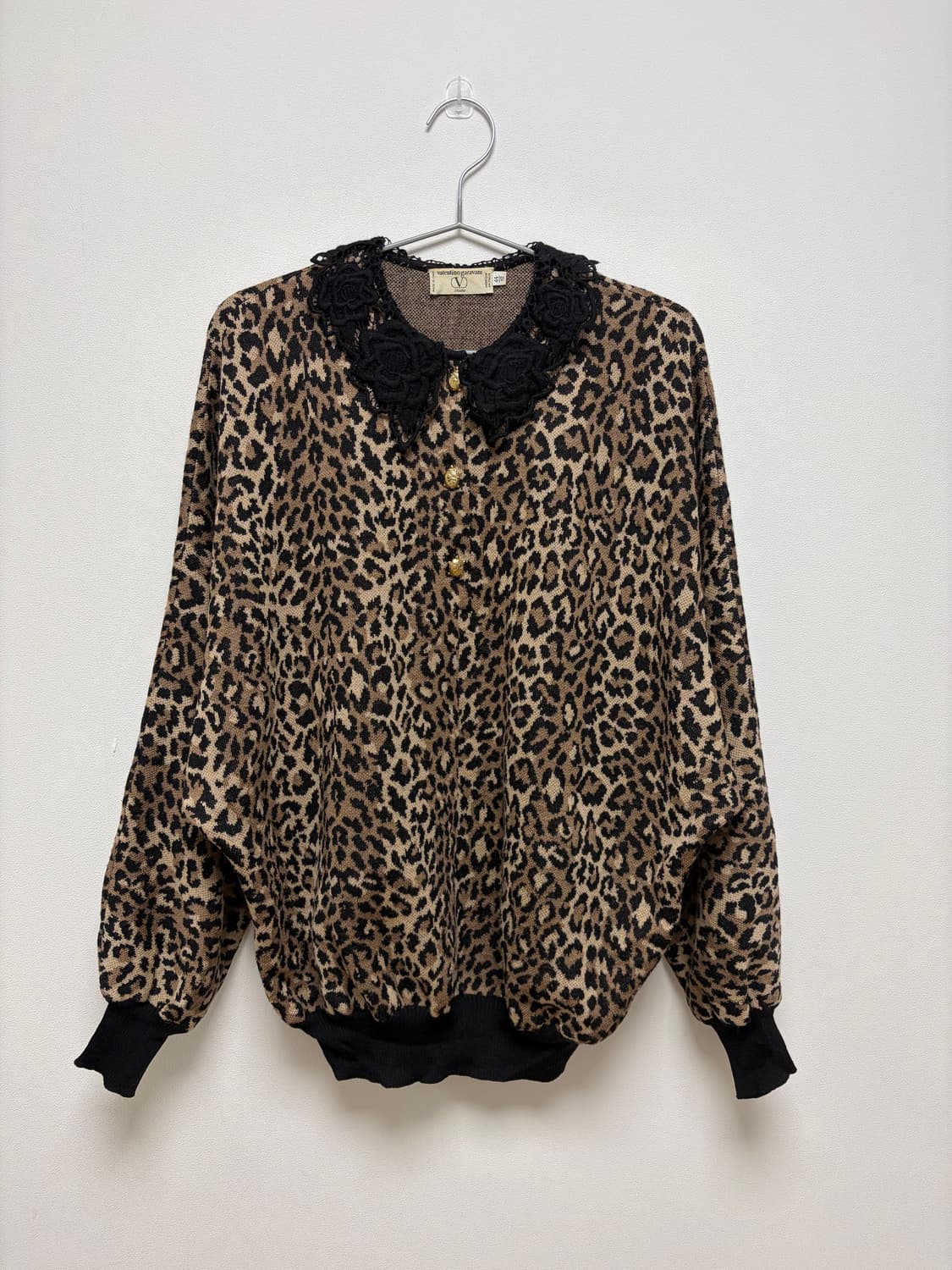 발렌티노 레오파드 블라우스 니트 상품이미지1