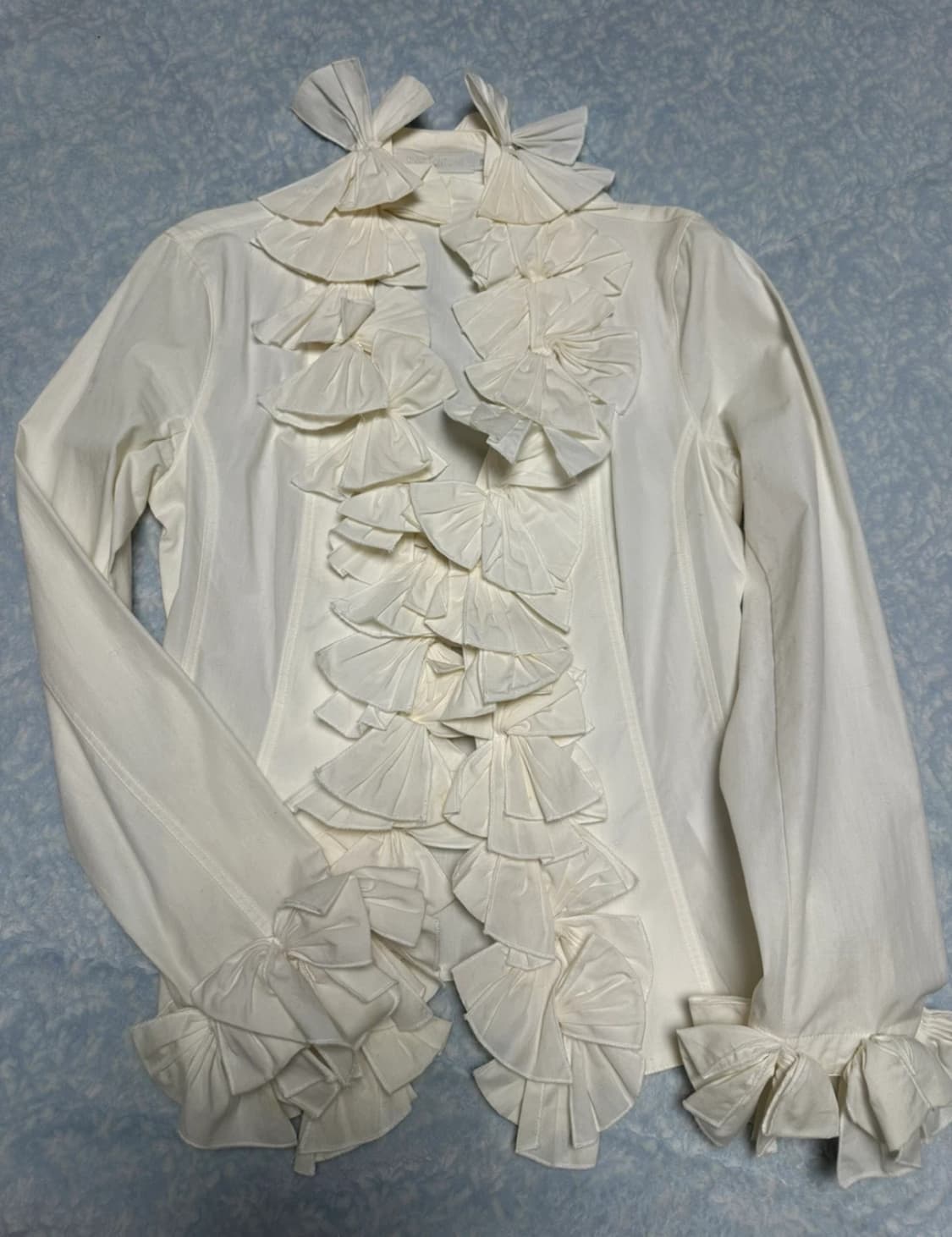 ANNE FONTAINE 프릴 블라우스 상품이미지2