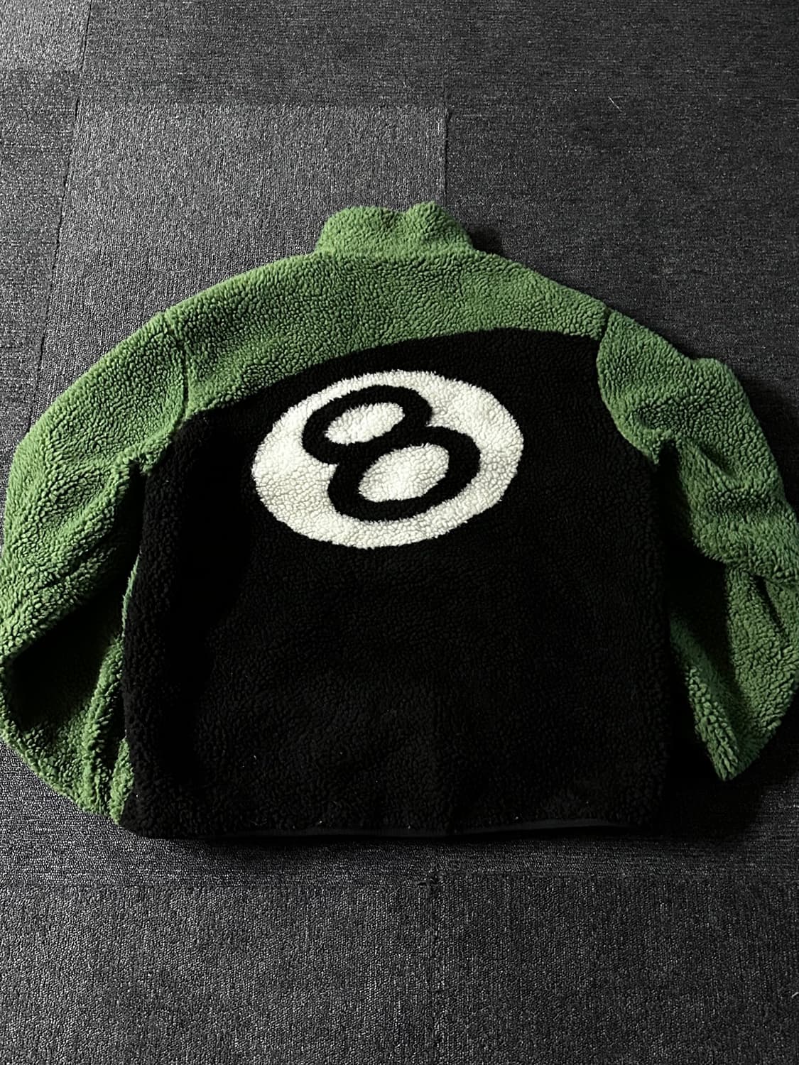 Stussy 스투시 리버시블 쉐르파 8볼 플리스 자켓 상품이미지1