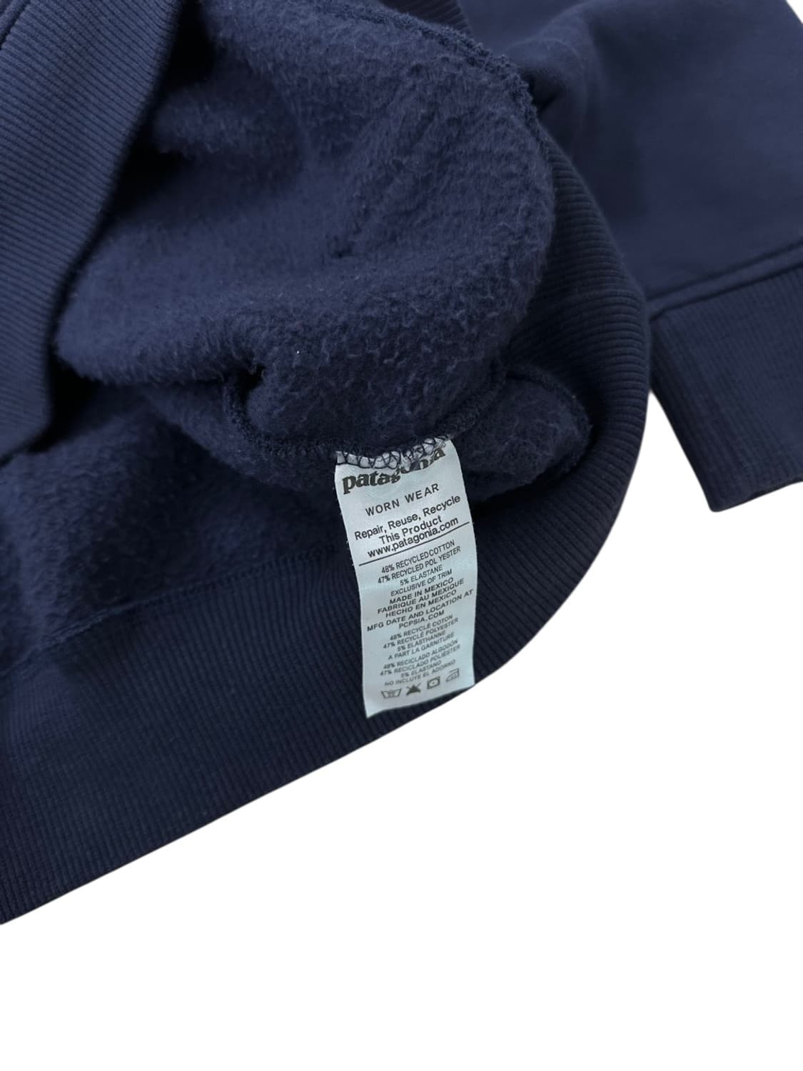 파타고니아 후드티 네이비 (S~M) 상품이미지8
