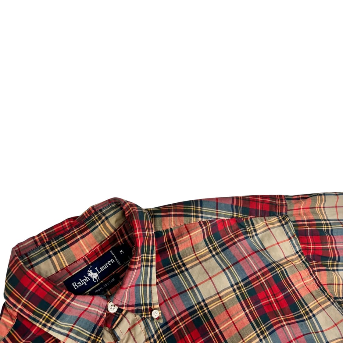 폴로 랄프로렌 반팔 마드라스 체크 셔츠 상품이미지3