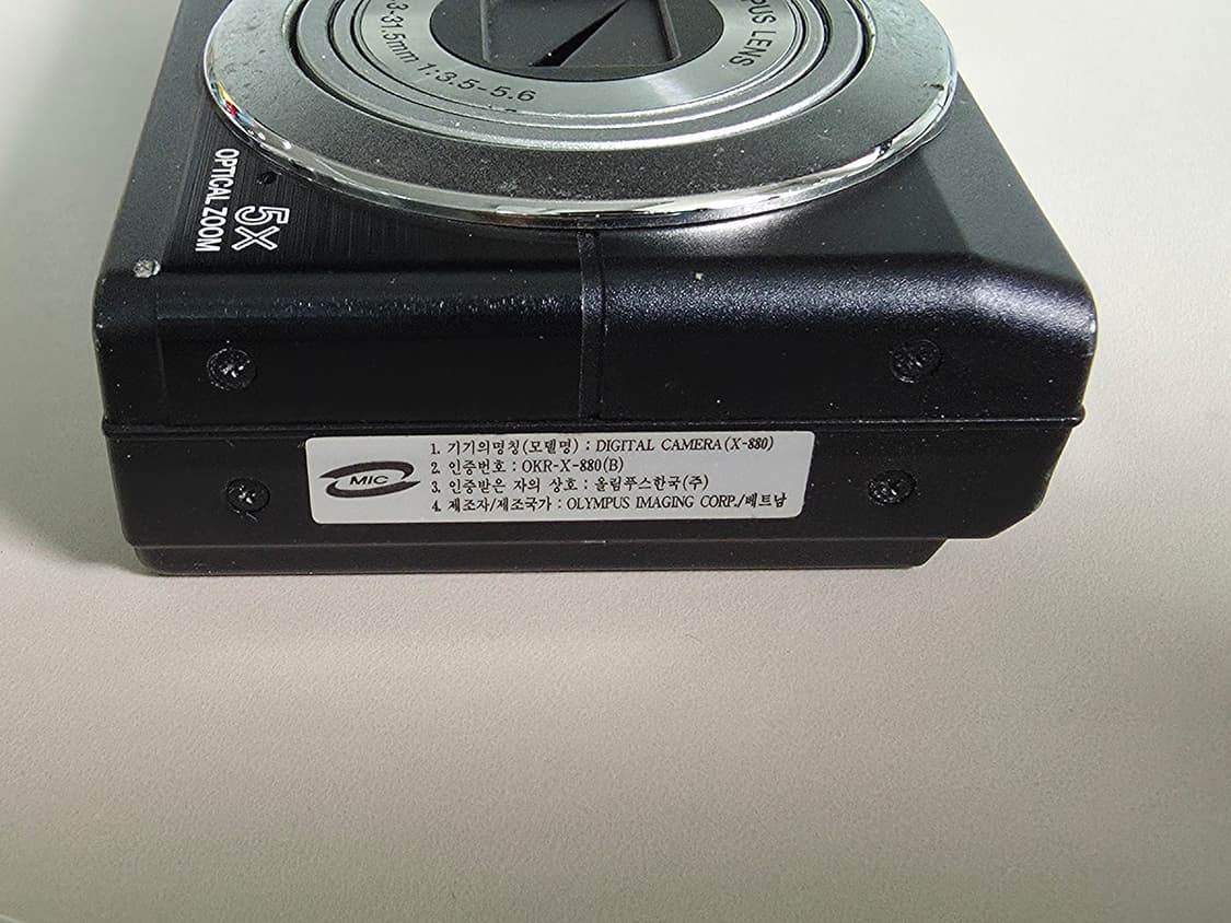 올림푸스 X-880 빈티지 디지털카메라 상품이미지4