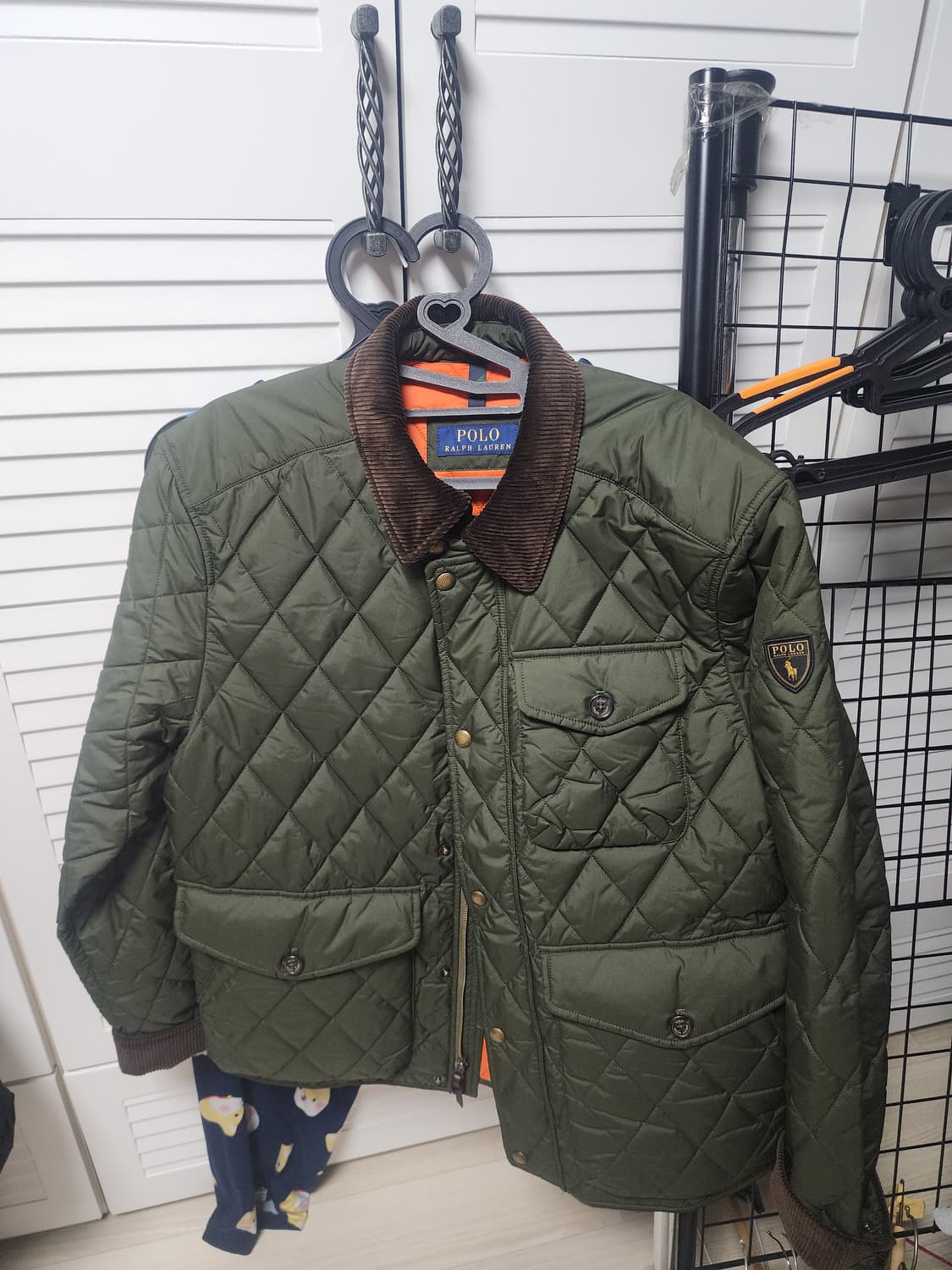 폴로랄프로렌 올리브 퀼팅M 상품이미지1