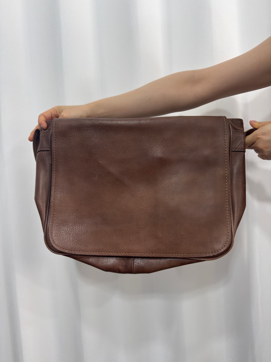 leather messenger bag 상품이미지2