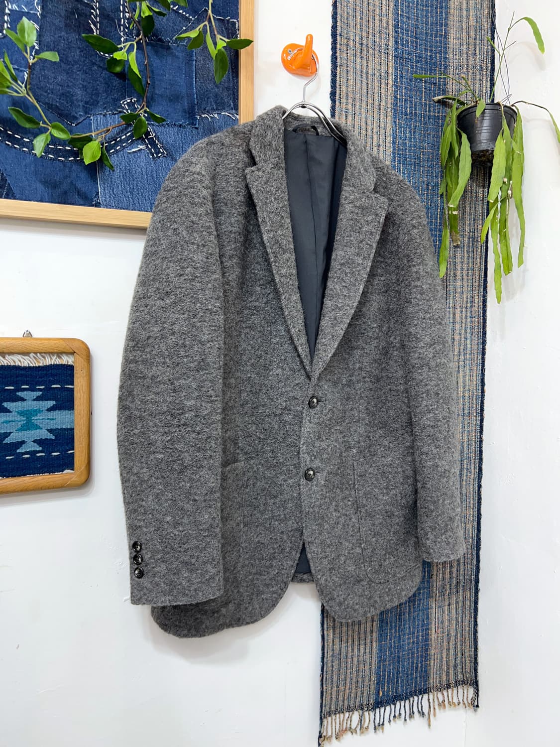 NIMES Wool Blend Tailored Jacket Fabric  상품이미지10