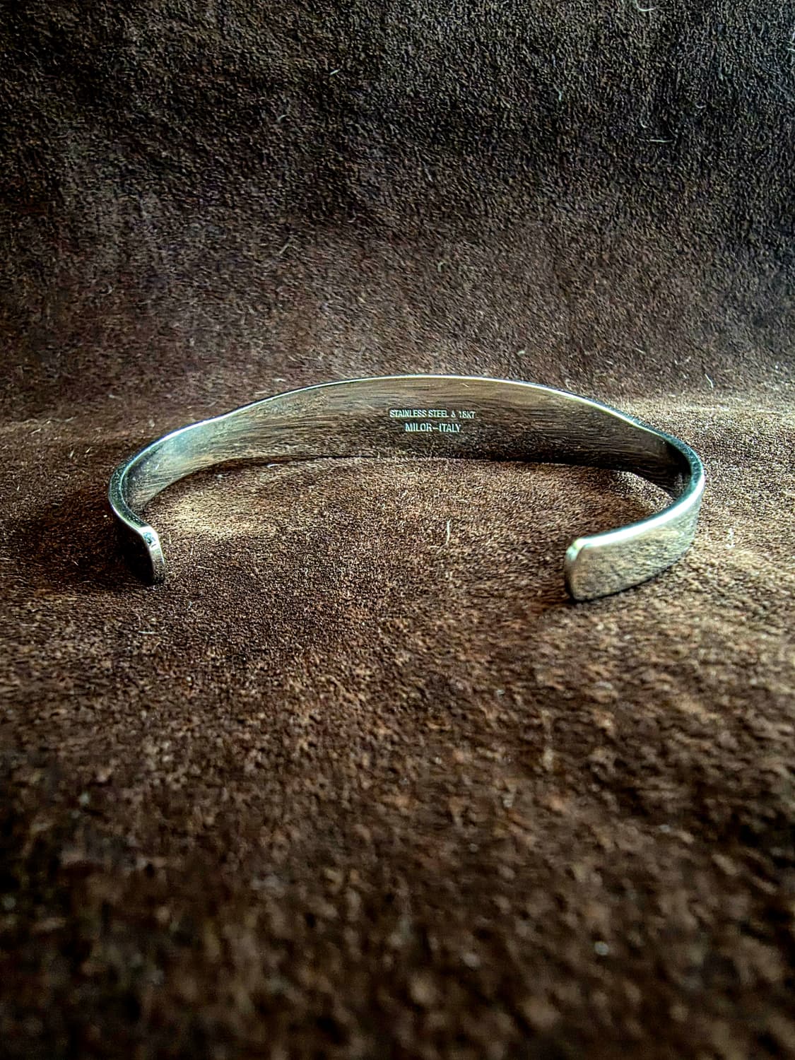 MILOR ITALY 빈티지18k 카메오포인트 뱅글팔찌  상품이미지3