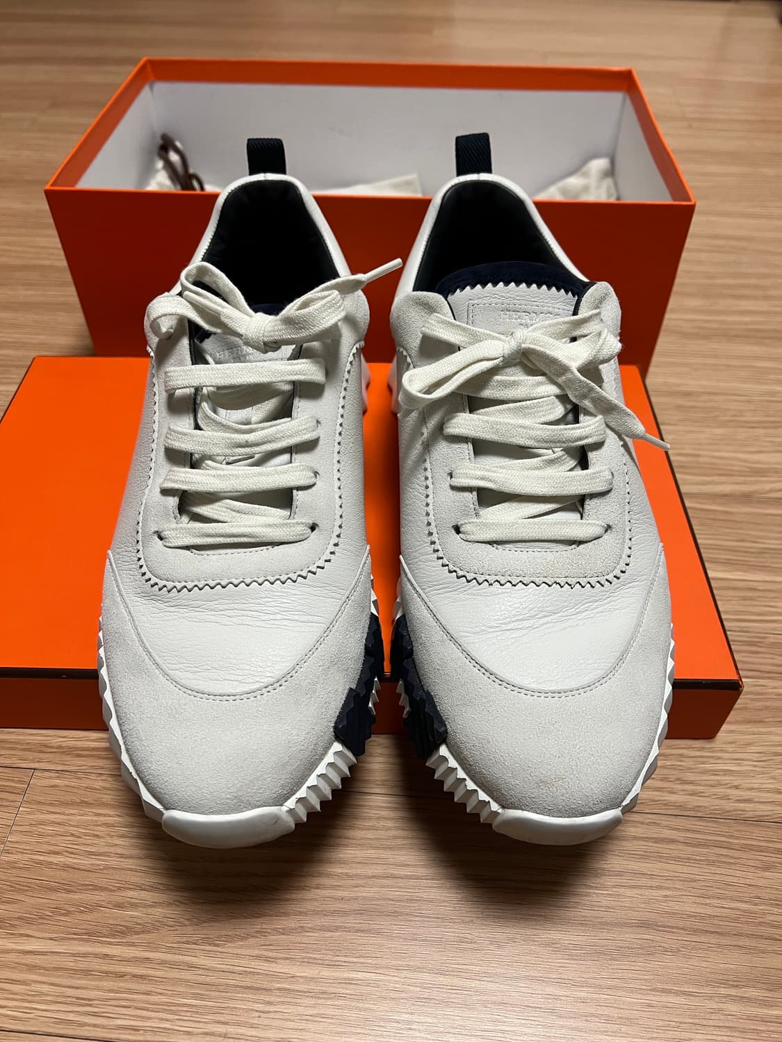 에르메스 바운싱 벨루어 고트스킨 스니커즈 상품이미지2