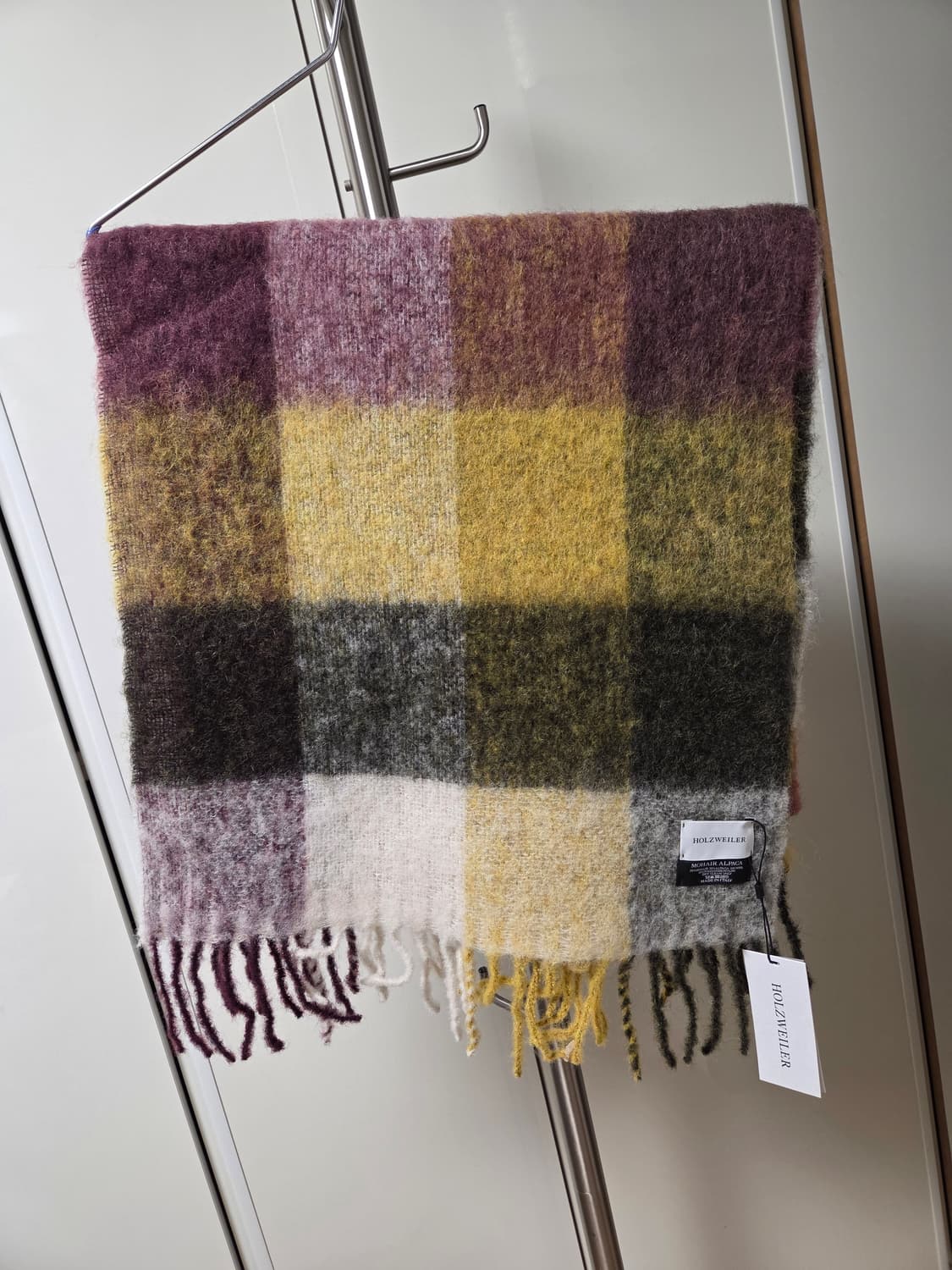 홀츠베일러 모헤어 알파카 목도리 상품이미지1