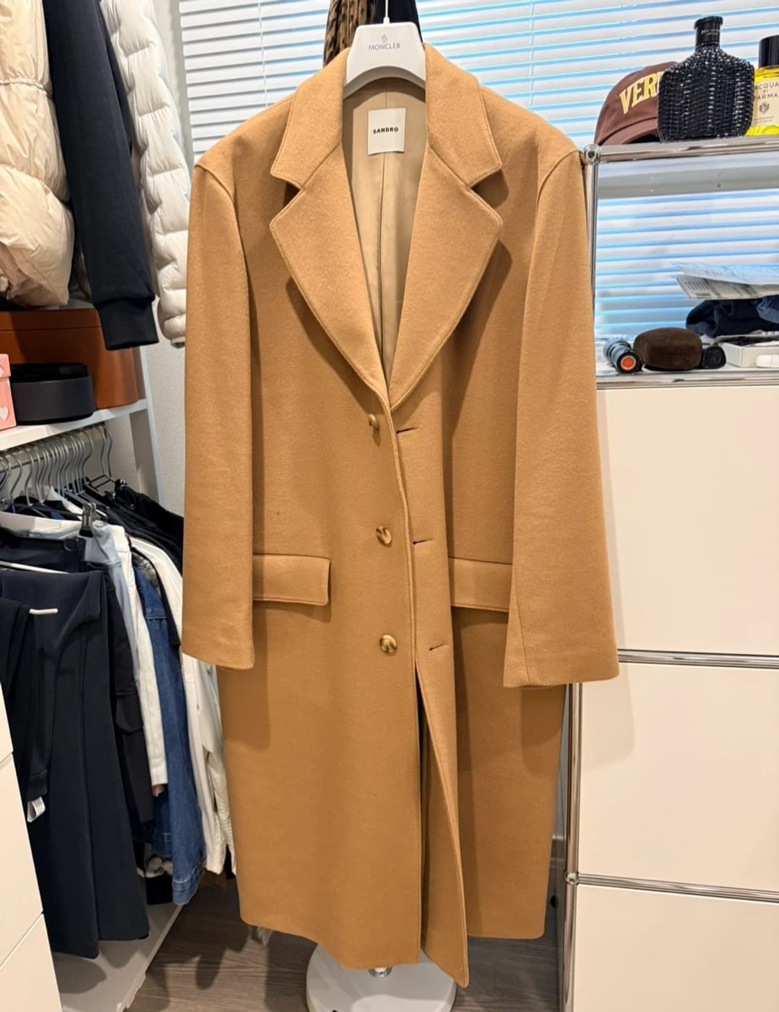 산드로 캐시미어 코트 상품이미지10