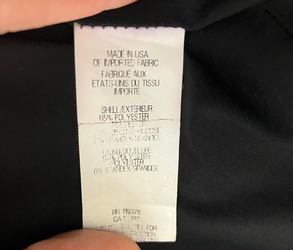 Helmut Lang 헬무트랭 블랙 카라리스 블레이저 상품이미지8