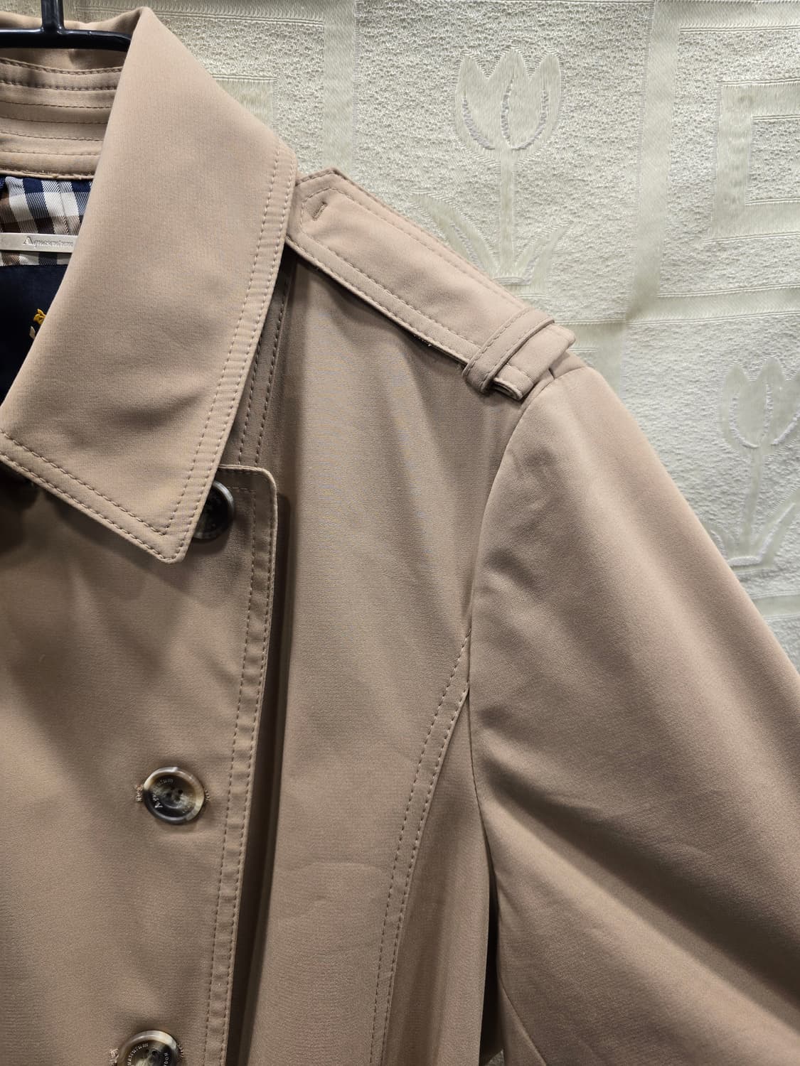 거의새거) Aquascutum 아쿠아스큐텀 트렌치 코트 88(105) 상품이미지3