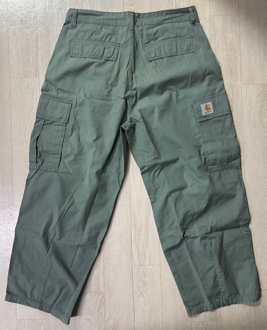 칼하트 Wip 콜 카고 팬츠 레인 파크 린스드 34 상품이미지3