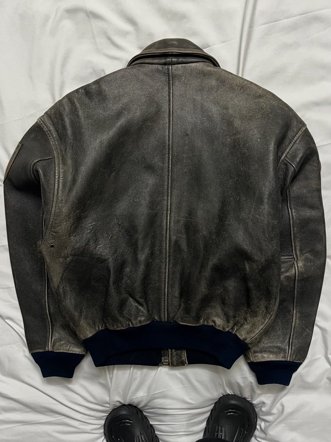 아비렉스 A-2 가죽자켓 상품이미지2