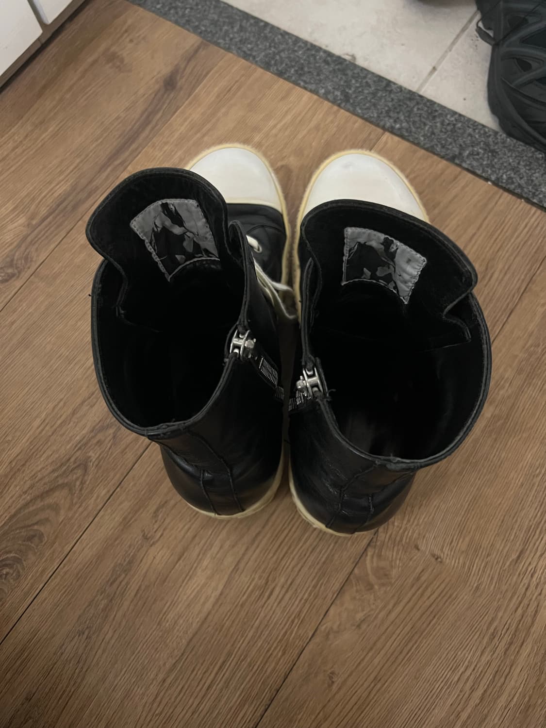 릭오웬스 레더 라몬즈 LPO 상품이미지3