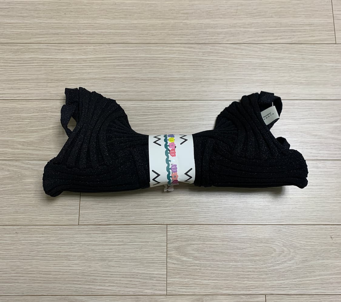 플리츠마마 뉴보우백팩 글리터 블랙 상품이미지6