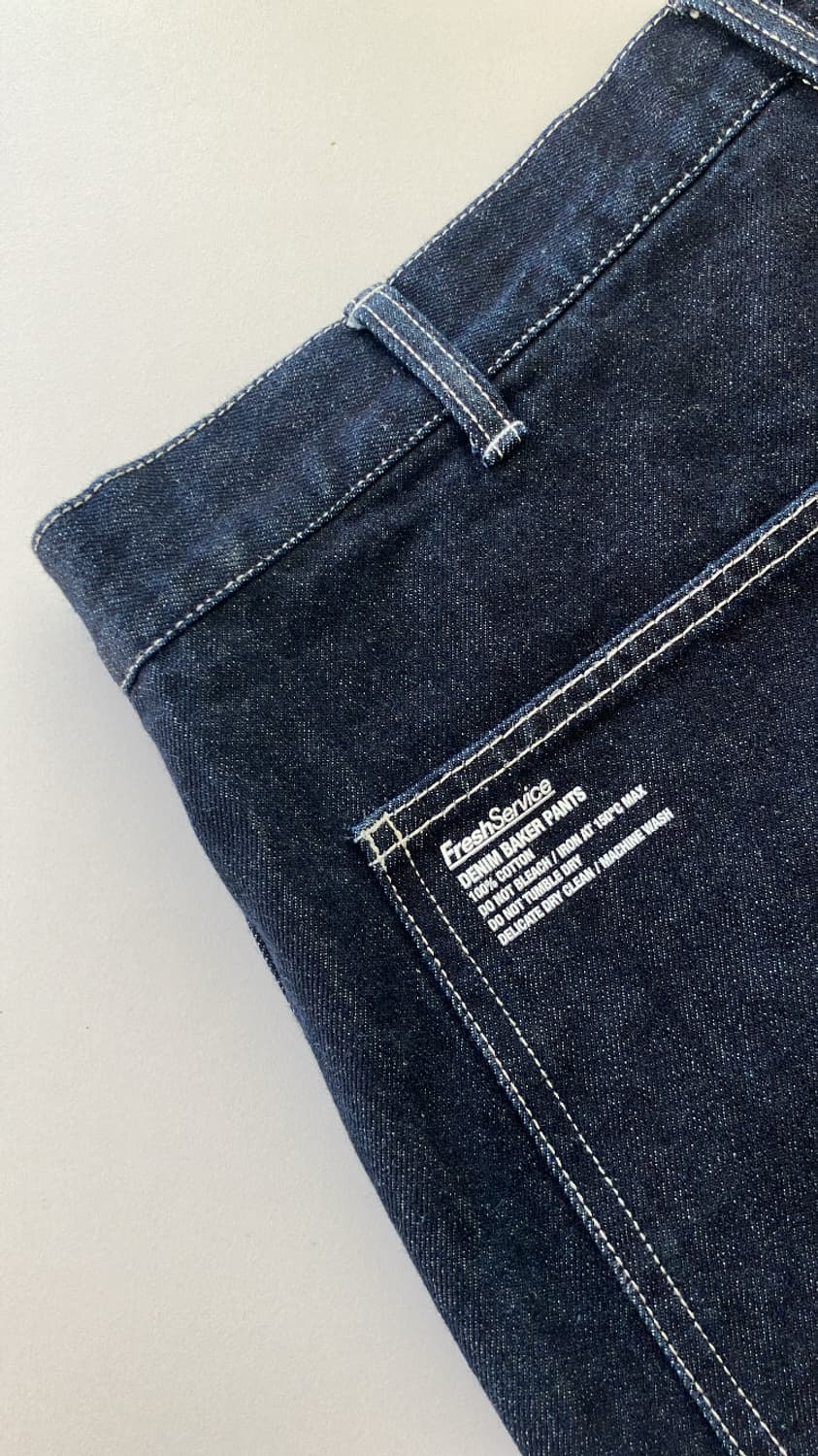 Freshservice denim baker pants L 상품이미지6