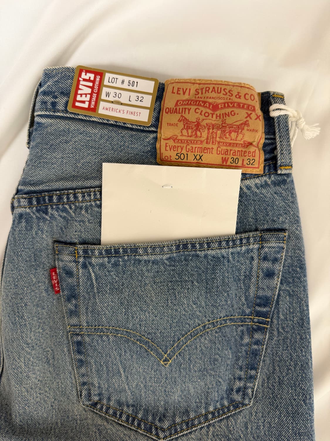 리바이스 501 lvc 블랙잭 30x32 상품이미지7