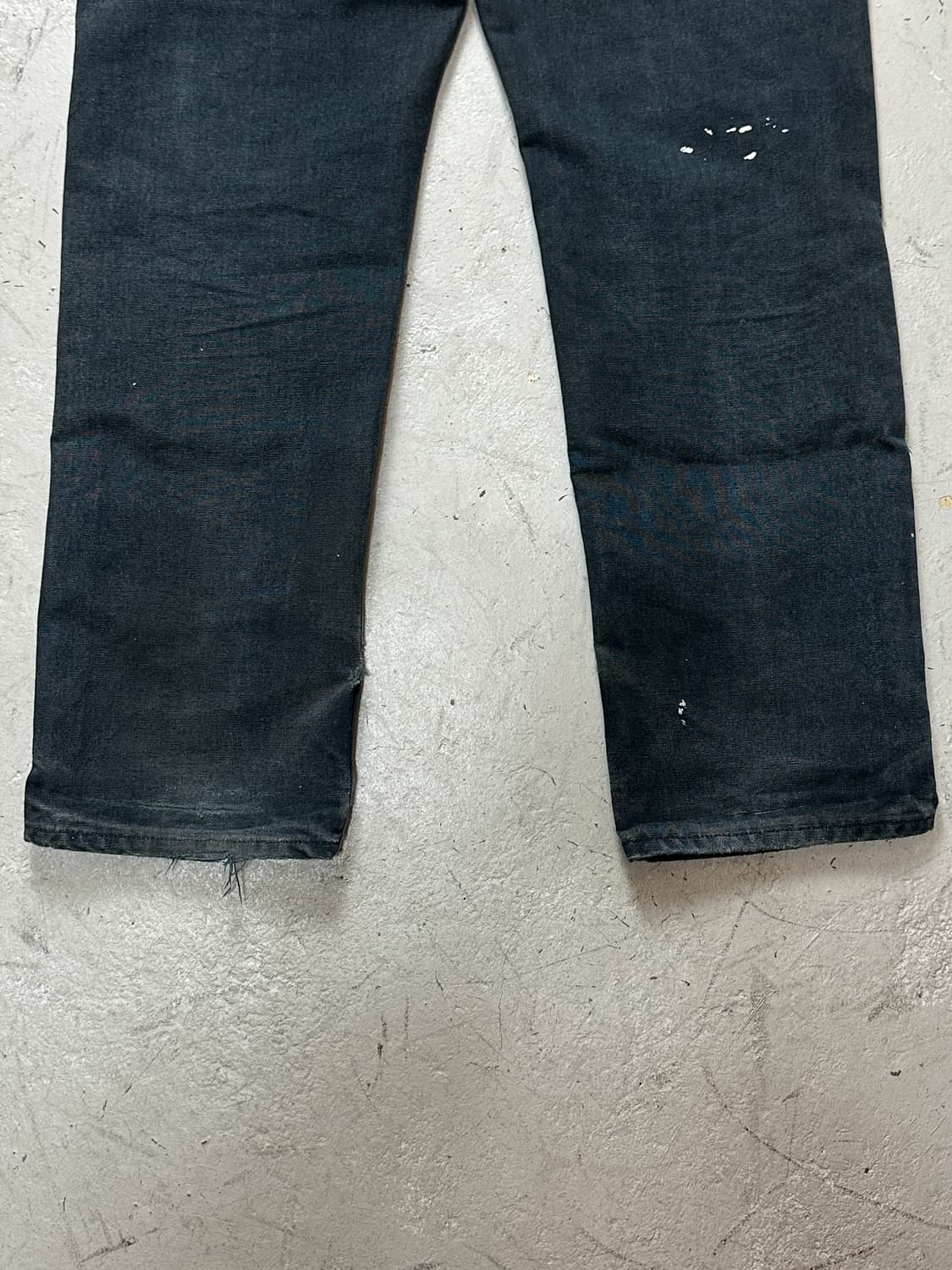 OG USA 칼하트 B01 더블니 블랙 칼하트 썩블니 워크팬츠 상품이미지9