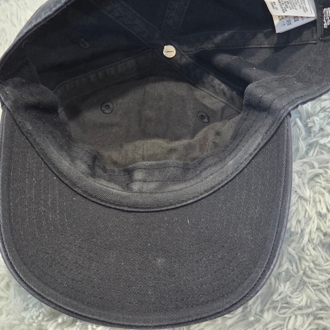 L7-9:나이키 헤리티지 86 코튼 볼캡 블랙 (56-59cm) 상품이미지7