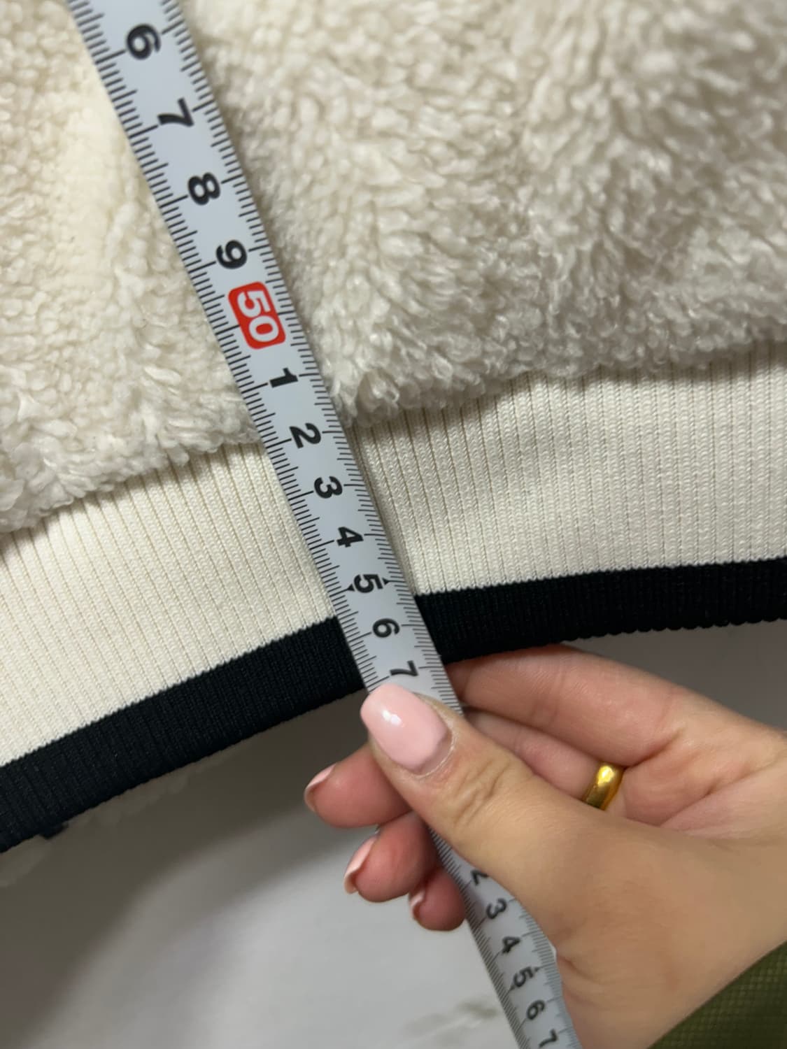 데상트 여성 후리스 양털 봄버자켓 집업 S  상품이미지5