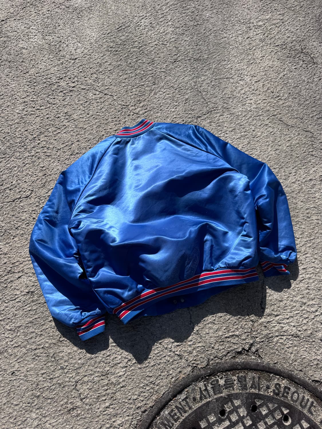 90's Usa 베이스볼 스타디움 점퍼 자켓 B84 상품이미지6