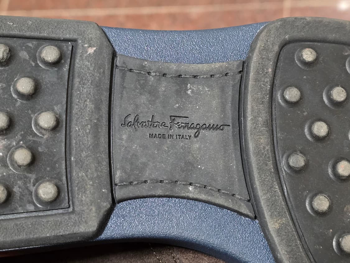 [S급] 살바토레 페라가모 스웨이드 처카 부츠 (63E) 상품이미지7